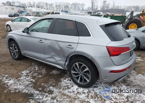 2021 Audi Q5 Premium Plus 45 Tfsi Quattro S Tronic z USA, uszkodzony, nr VIN WA1BAAFY2M2025916